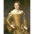 Portrait of the artist's mother, Bianca Ponzoni Anguisciola 