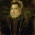 Portrait of Queen Elisabeth of Spain 