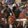 Three Temptations of Christ (detail 2) 1481-82 