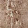 Study of two standing figures c. 1475 