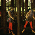 The Story of Nastagio degli Onesti (detail 1 of the first episode) 