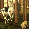 The Story Of Nastagio Degli Onesti (Detail Of The Second Episode) 2 1483 