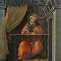 St Augustine in His Cell 1490-94 