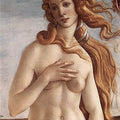 The Birth of Venus (detail 2) c. 1485 