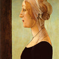 Profile Portrait Of A Woman 