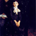 Homer Saint-Gaudens and His Mother Painting by John Singer Sargent