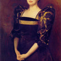 Mrs. George Lewis (Elizabeth Eberstadt) Painting by John Singer Sargent