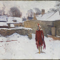 Mannikin in the Snow Painting by John Singer Sargent
