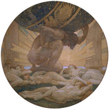 Atlas And The Hesperides Painting artwork preview