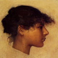 Head of Ana - Capri Girl Painting by John Singer Sargent