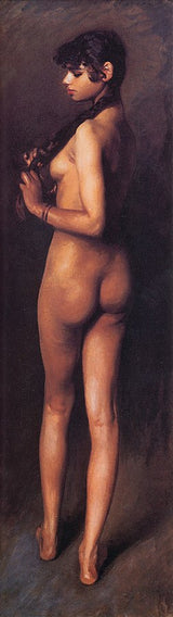Nude Egyptian Girl Painting artwork preview