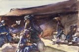 Black Tent Painting artwork preview