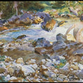 Mountain Stream Painting by John Singer Sargent