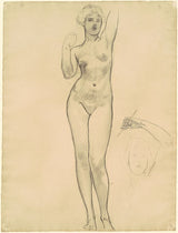 Studies of Aphrodite for "Aphrodite and Eros" Painting artwork preview