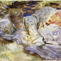 Zuleika Painting by John Singer Sargent