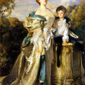 The Countess of Warwick and Her Son Painting by John Singer Sargent