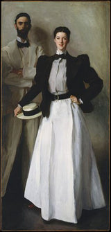 Mr And Mrs Isaac Newton Phelps Stokes Painting artwork preview