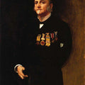 General Lucius Fairchild Painting by John Singer Sargent
