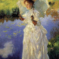 Morning Walk Painting by John Singer Sargent
