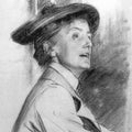 Portrait of Dame Ethel Smyth Painting by John Singer Sargent