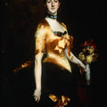 Lady Playfair Painting by John Singer Sargent