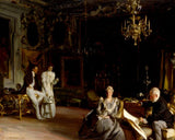 An Interior in Venice Painting artwork preview
