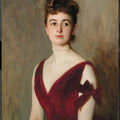 Mrs Charles E Inches Painting by John Singer Sargent