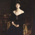 Mrs. Ernest G. Raphael (Florence Cecilia Sassoon) Painting by John Singer Sargent