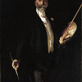 William Merritt Chase Painting by John Singer Sargent