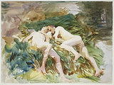 Tommies Bathing 1918 Painting artwork preview