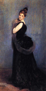 Mrs. George Gribble Painting artwork preview