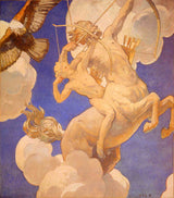 Chiron And Achilles Painting artwork preview
