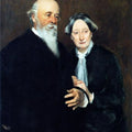 Mr. and Mrs. John W. Field Painting by John Singer Sargent