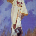 A Gust of Wind Painting by John Singer Sargent