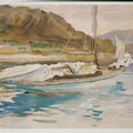 Idle Sails 1913 Painting by John Singer Sargent
