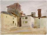 Borgo San Lorenzo (2) ca 1910 Painting artwork preview