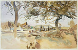 Military Camp 1918 Painting artwork preview