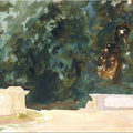 Terrace and Gardens 1907 Painting by John Singer Sargent