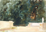 Terrace and Gardens 1907 Painting artwork preview