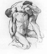 Male Nudes Wrestling artwork preview