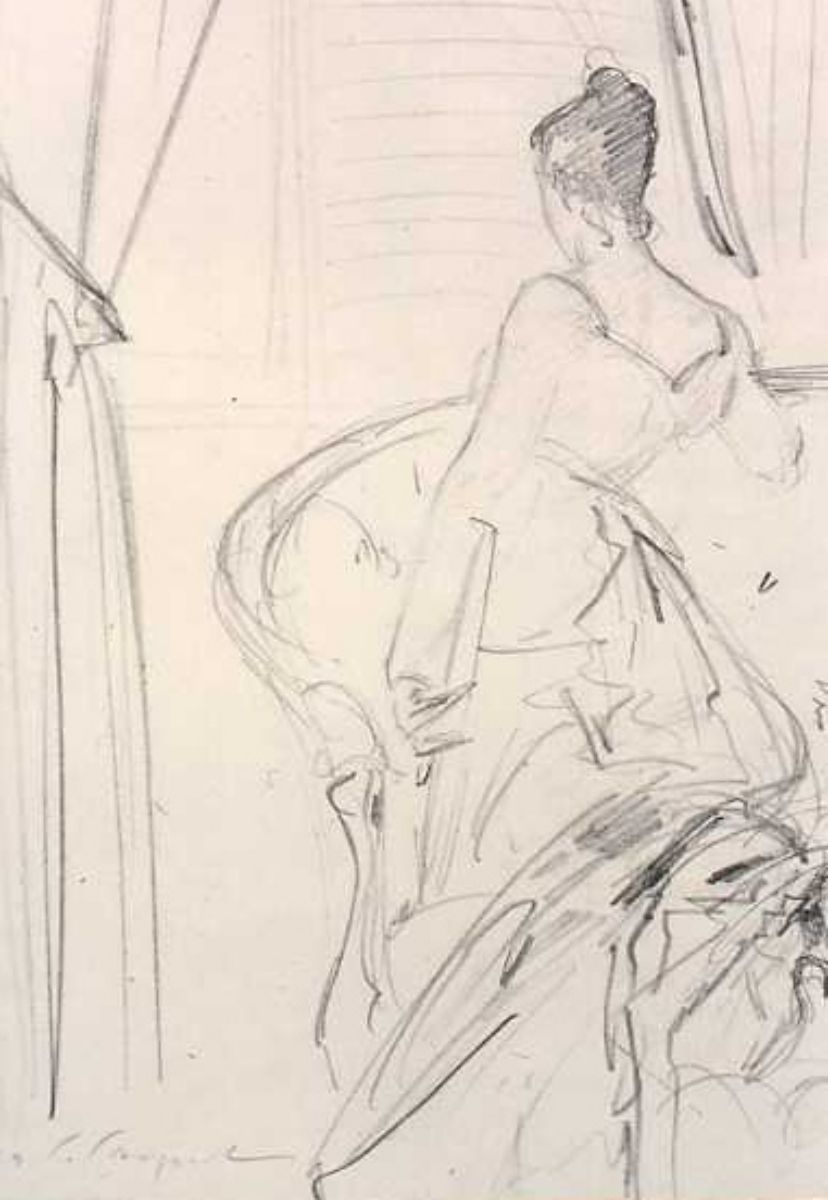 Study for Madame X 