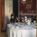 The Breakfast Table Painting by John Singer Sargent