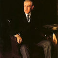 President Woodrow Wilson Painting by John Singer Sargent