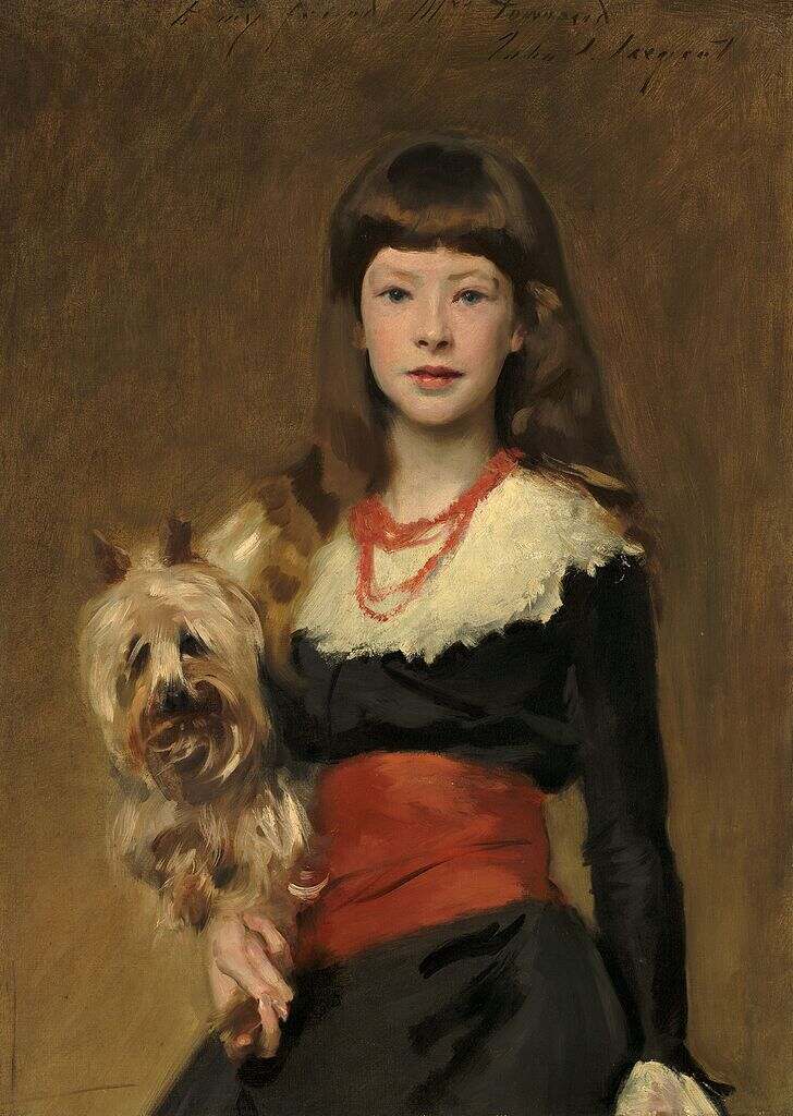 Beatrice Townsend Painting by John Singer Sargent