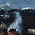 Atlantic Storm Painting by John Singer Sargent