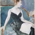 Madame Gautreau Painting by John Singer Sargent
