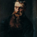 Auguste Rodin Painting by John Singer Sargent