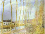 The Canal Du Loing At Moret artwork preview