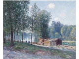 Cabanes Au Bord Du Loing, Effet Du Matin artwork preview