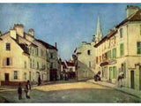 Square In Argenteuil Rue De La Chaussee artwork preview